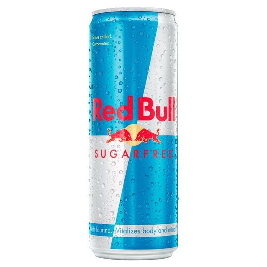 1 canette red bull sugarfree sans sucre