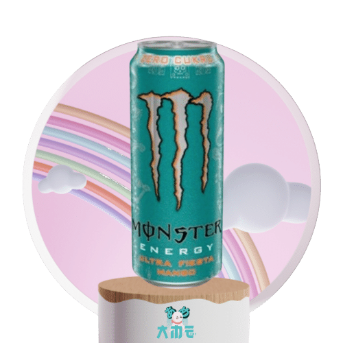 1 cannette Monster ultra fiesta