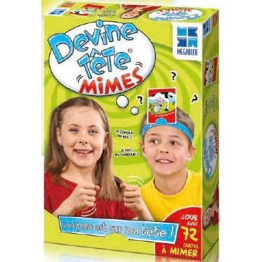 Jeux de société devine tête mimes