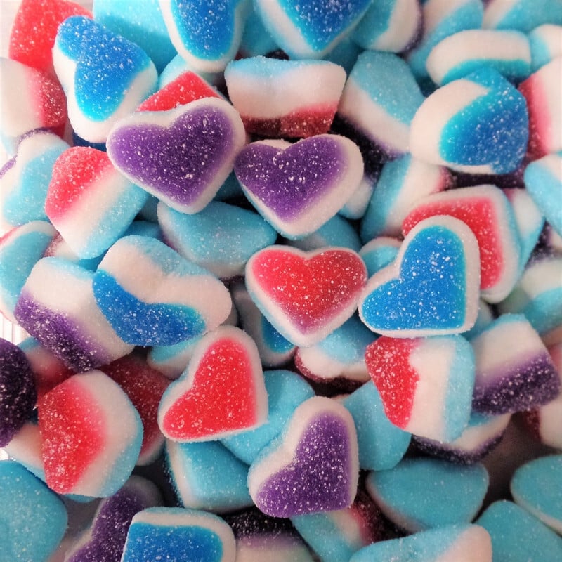 100g de love Pik Haribo