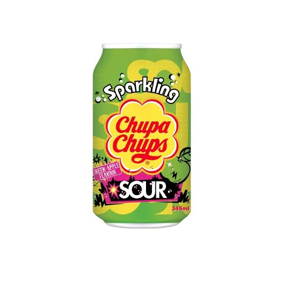 1 canette chupa chup sour pomme acidulée