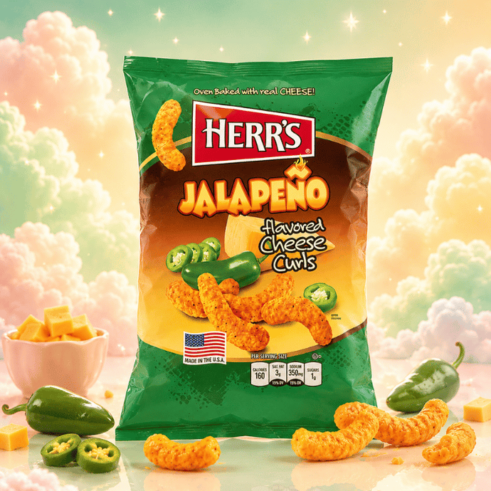 Herr's Jalapeno Cheese Curls 28g 11.01.27