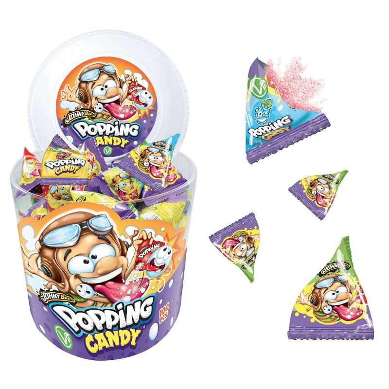 Lot de 3 popping Candy