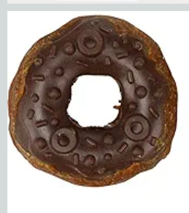 Un donuts caroube et poulet - a l'unité pour chien