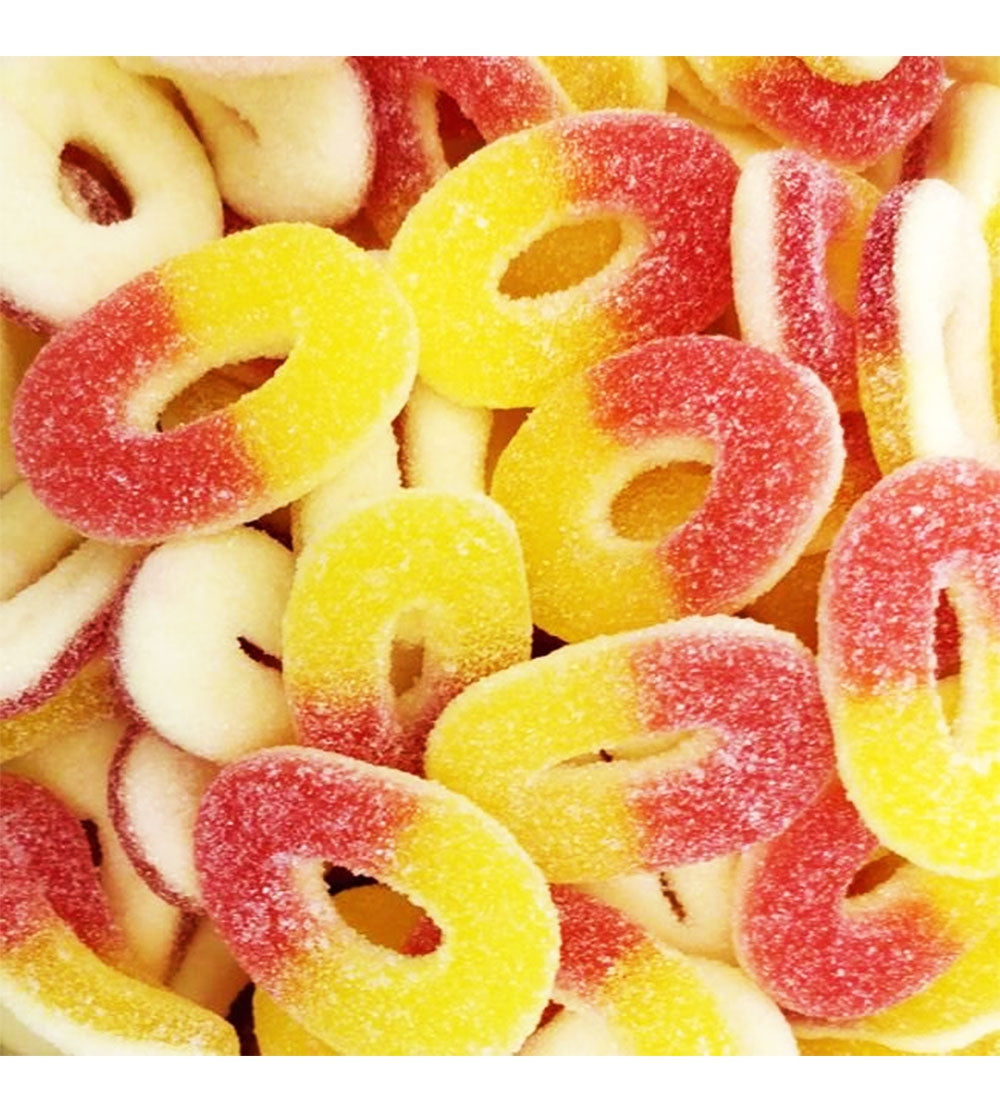 100g de rondelle pêche