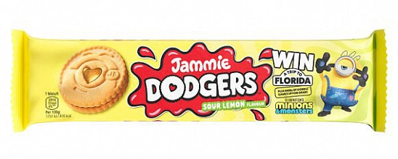 Burtons Jammie Dodgers Minions Sour Lemon 140 g 05.27