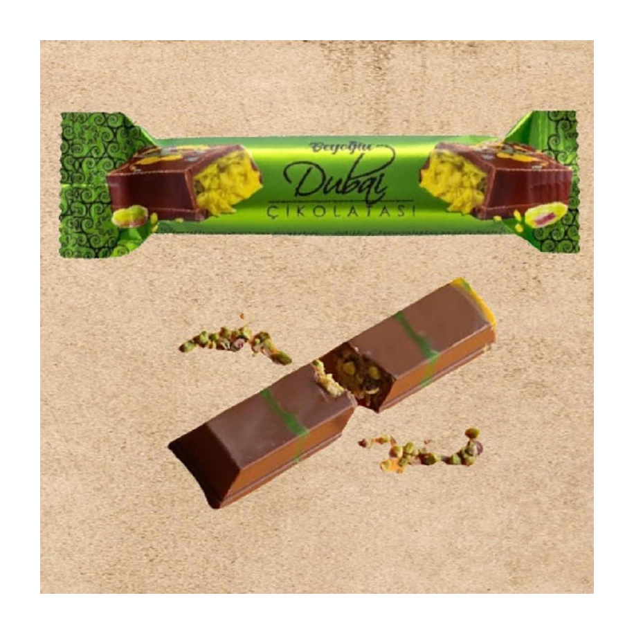 1 barre de chocolat de Dubaï