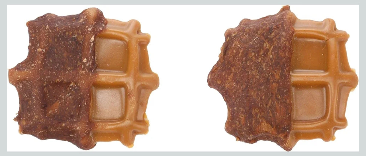 Une Gaufre 🧇 - saveur poulet pour chien
