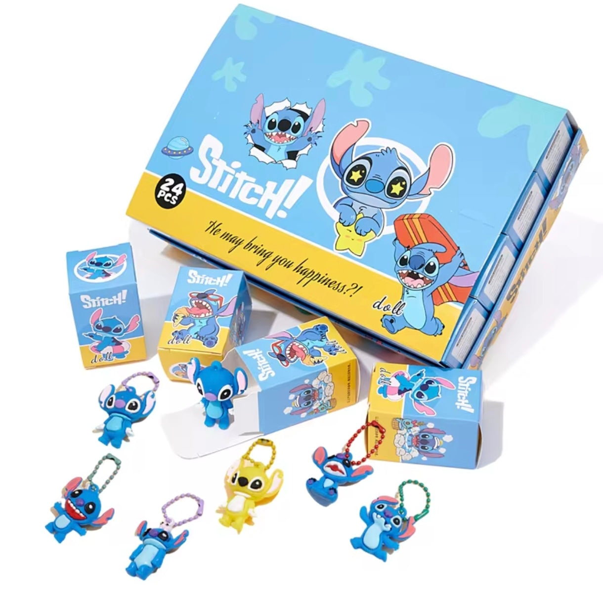 Un petit porte-clé mystère stitch