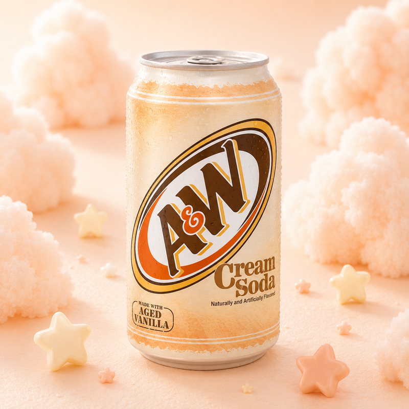 A&W Cream Soda 355 ml 26.11.26
