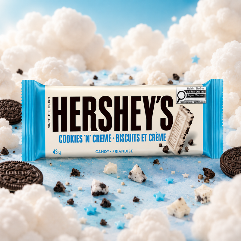 Hershey's Cookies 'n' Creme 43 g 12.26