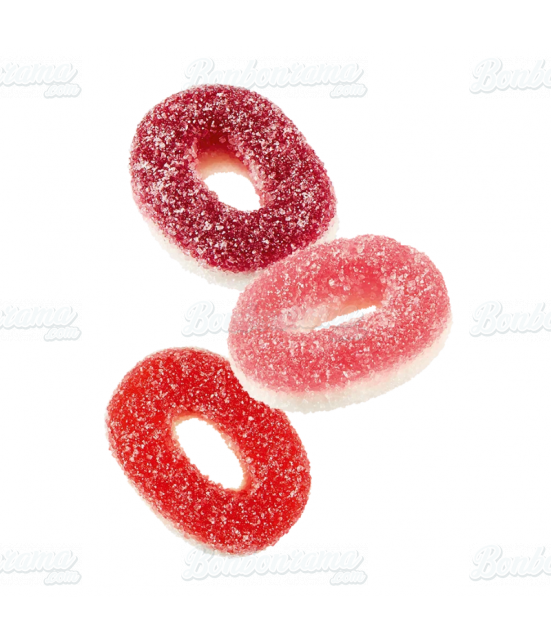 100g de anneaux fruits rouges