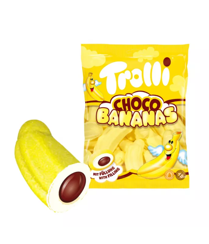 Un sachet de banane chocolat