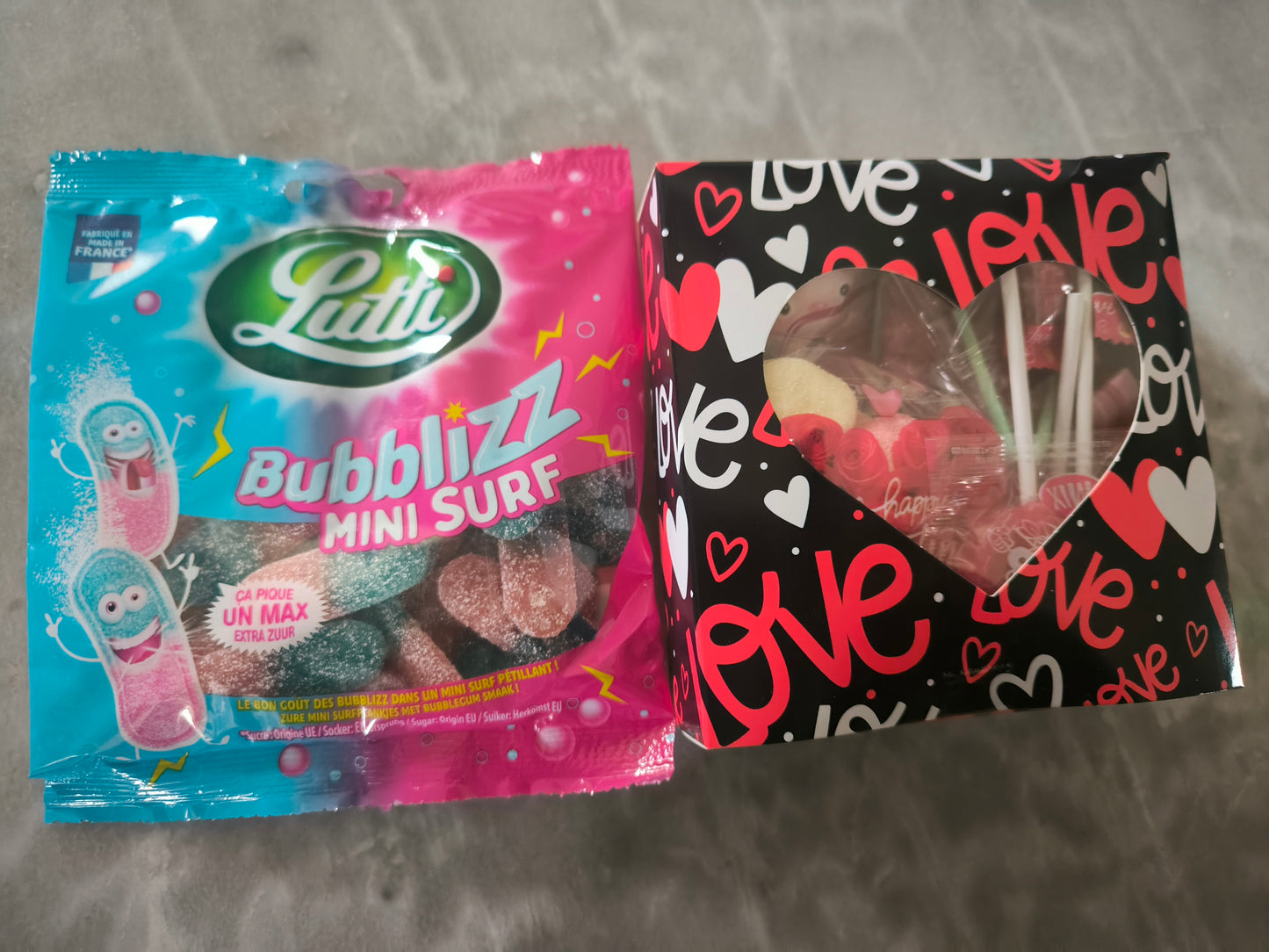 Box saint Valentin de bonbons