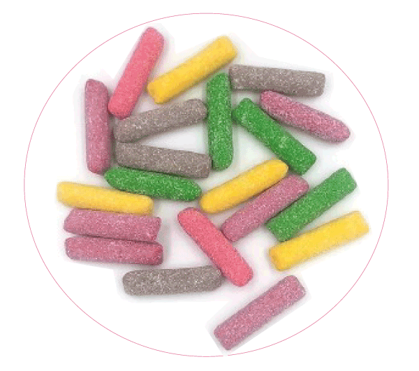 Hitschies acidulés 100gr