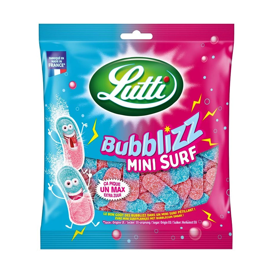 1 sachet de Mini langue Buble gum