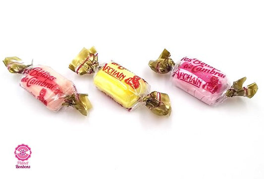 100g de bêtises de Cambrai au fruit