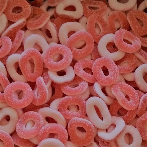 100g d'anneaux à la fraise