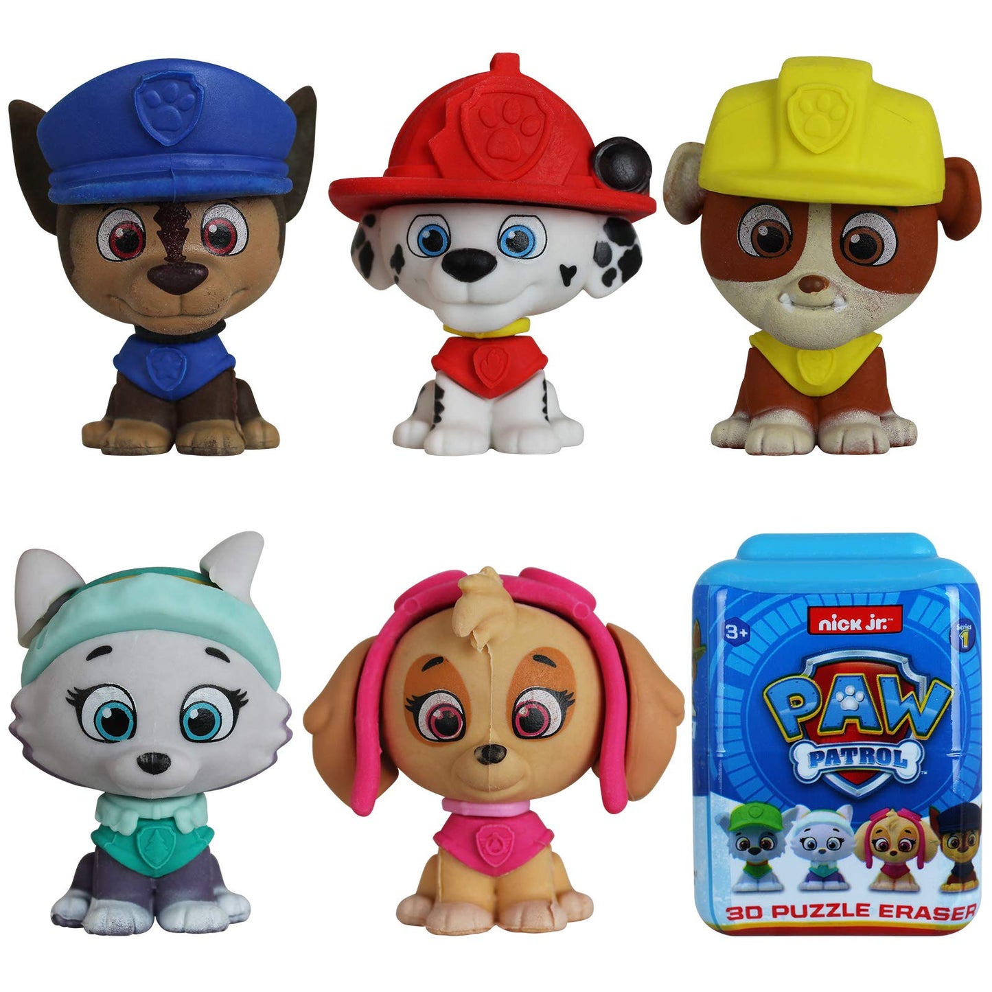 Une Gommes 3D - Pat patrouille
