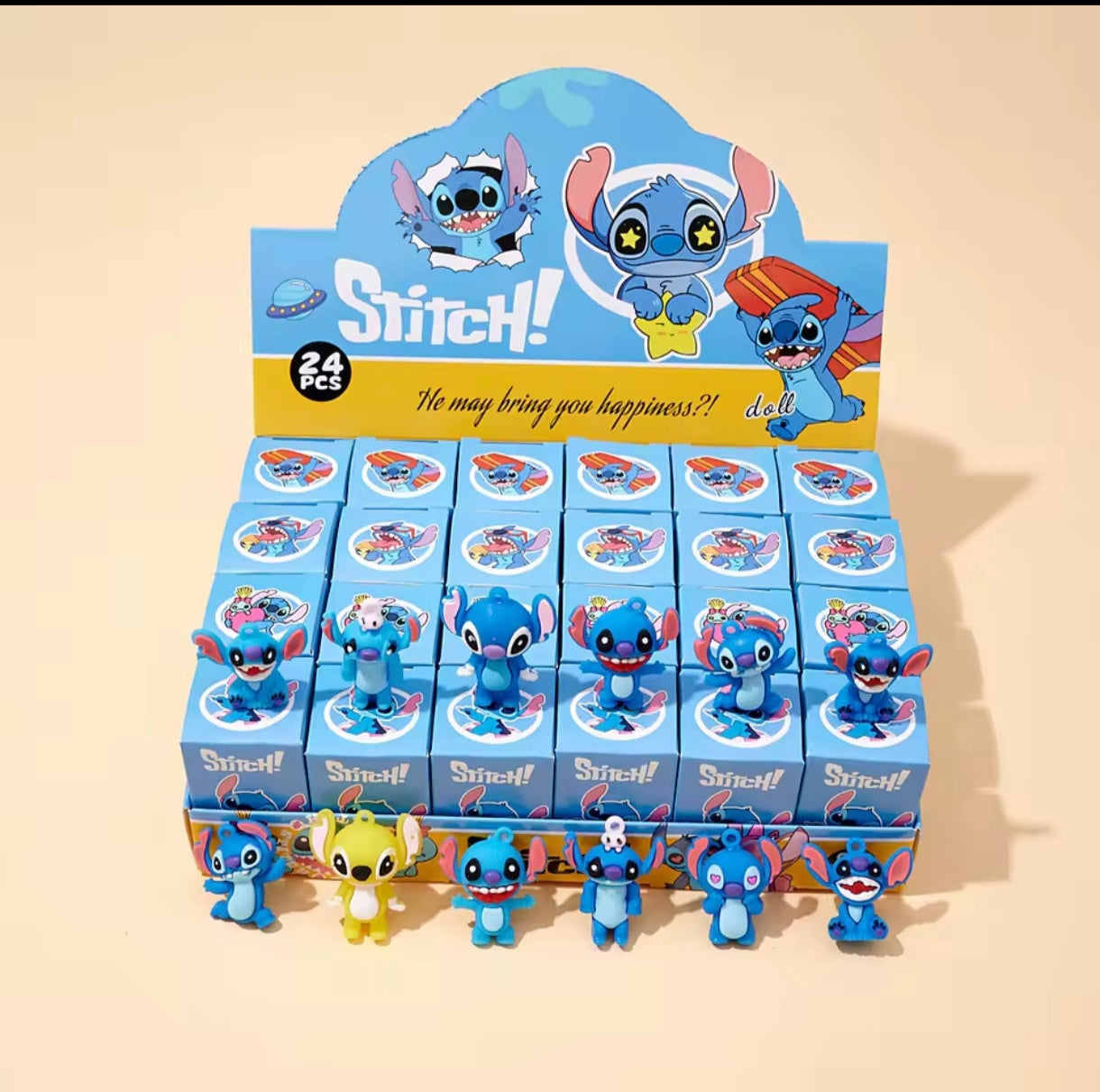 Un petit porte-clé mystère stitch