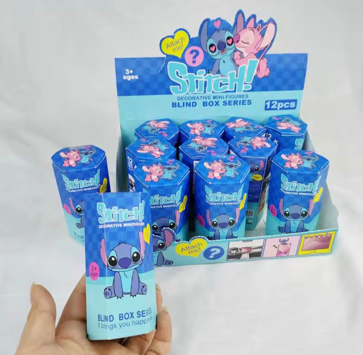 Une  figurine a mettre sur le téléphone stitch mystère