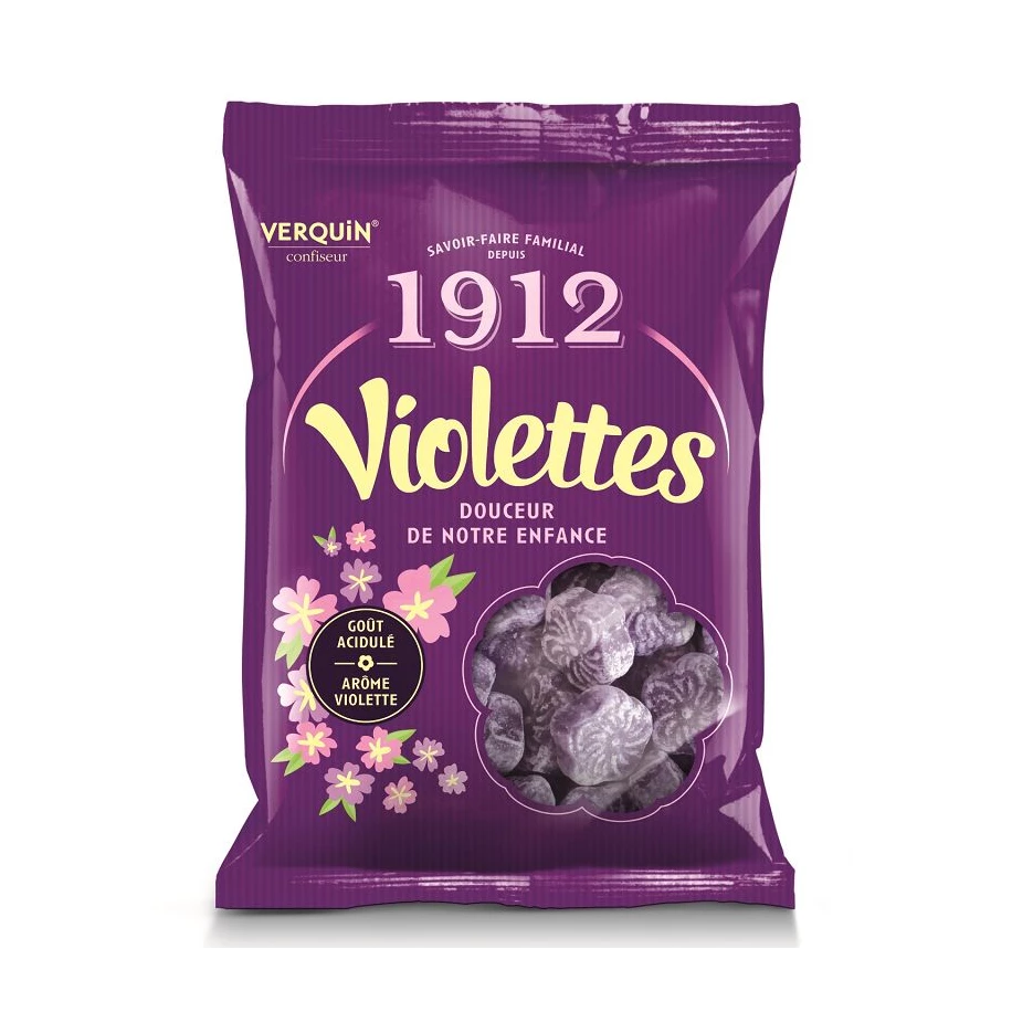 Un paquet de 150g de violette