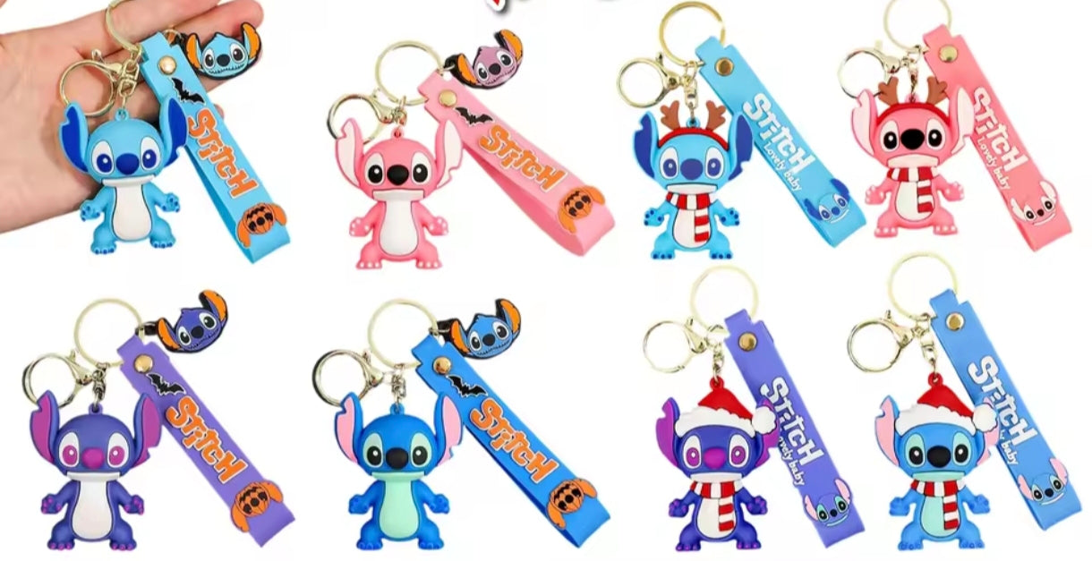 1 porte-clé stitch