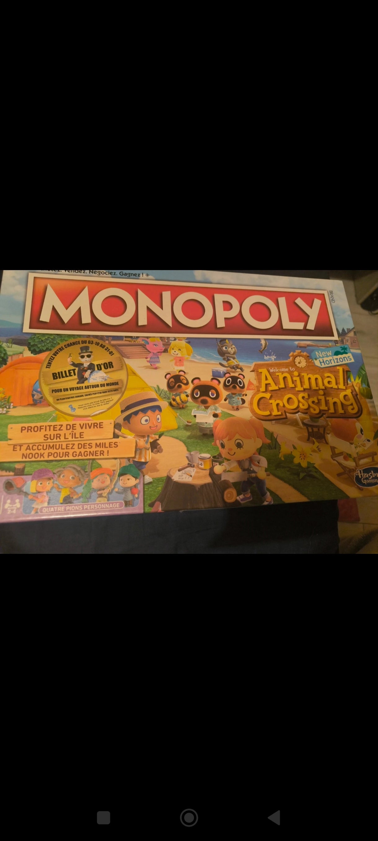 Monopoly animal crossing neuf