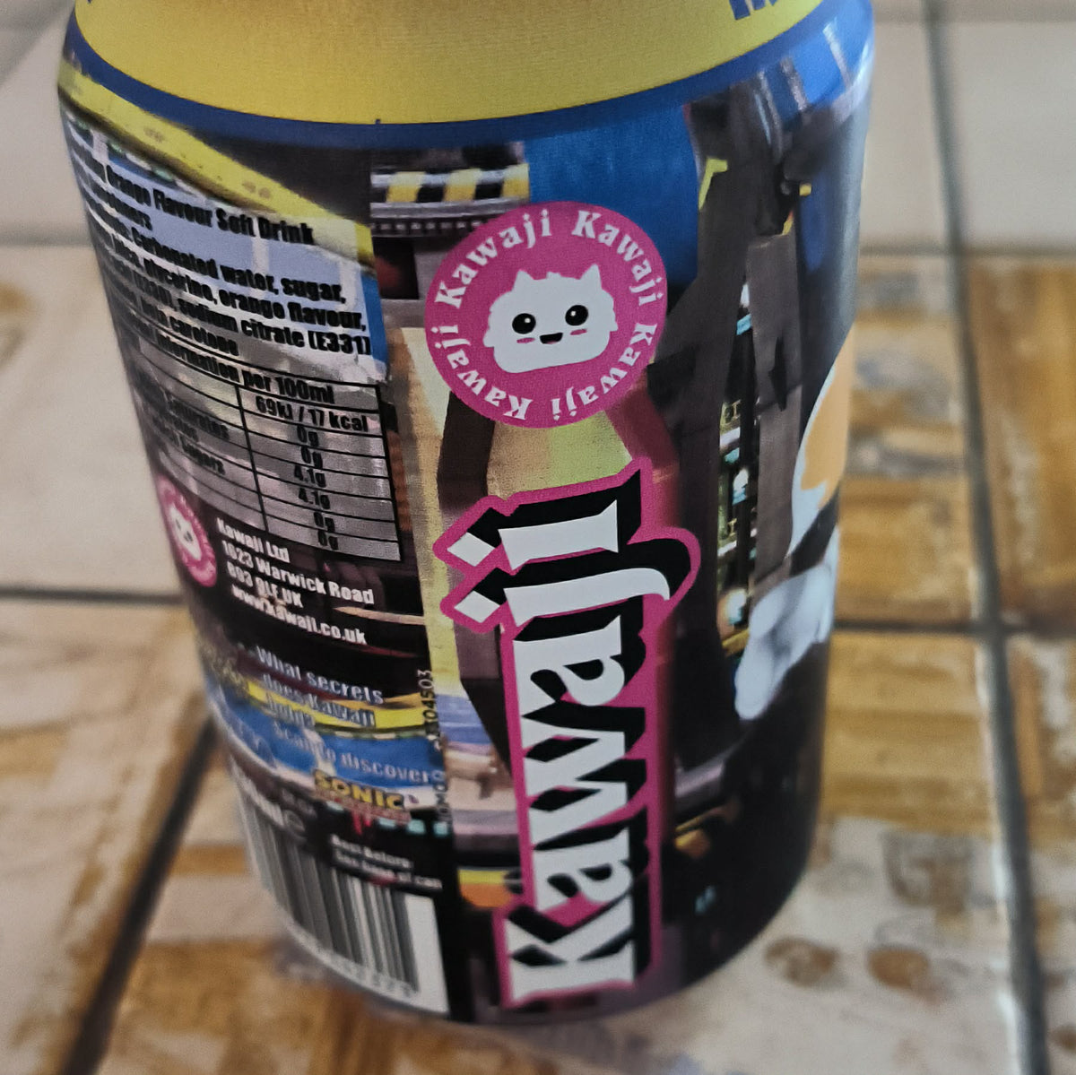 Kawaji x Sonic The Hedgehog Talpin Zest 330 ml