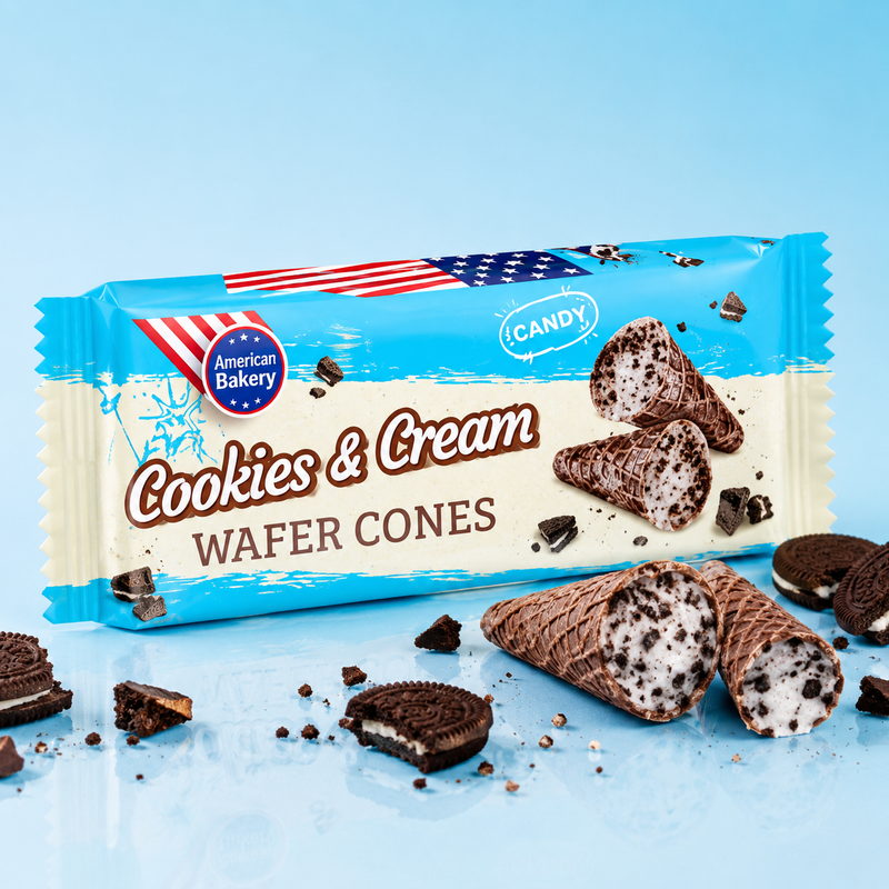 American Bakery - Cookie & Cream Cônes 27.01.27