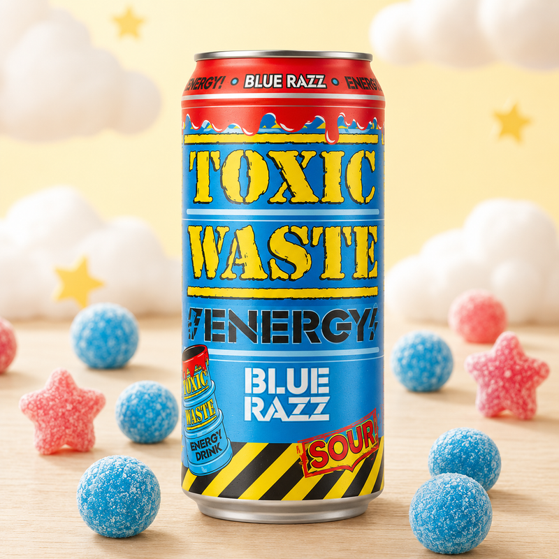 Toxic Waste Energy Blue Razz 500 ml 05.27