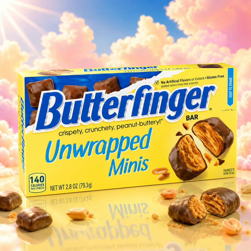 Butterfinger Unwrapped Minis 79 g 19.02.27