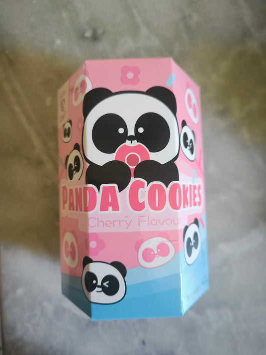 Biscuits Panda fourrés tokimeki cerise