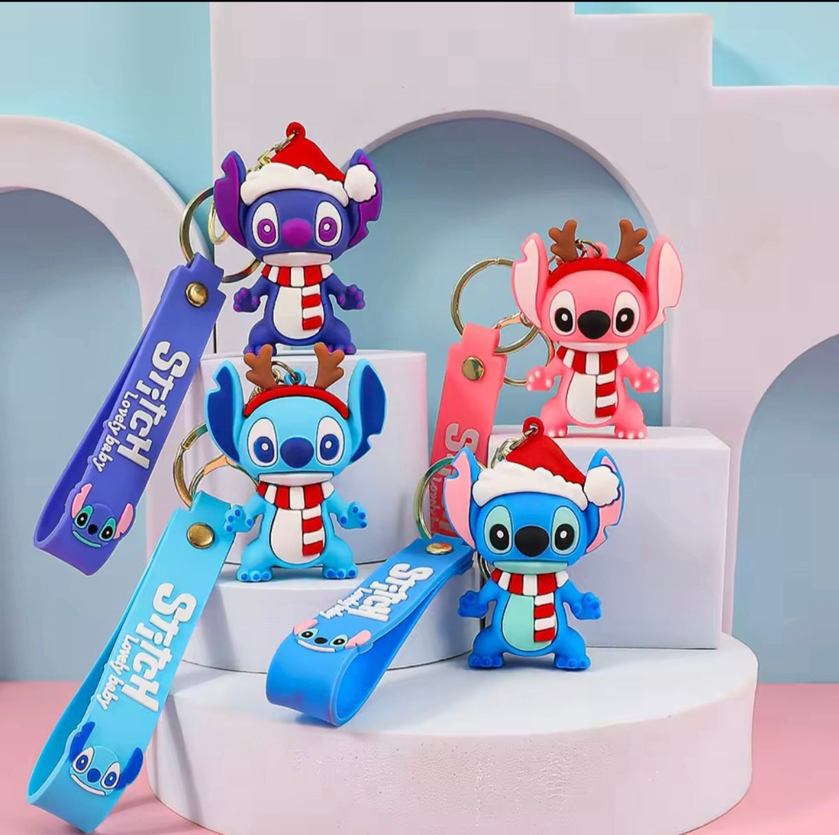 1 porte-clé stitch