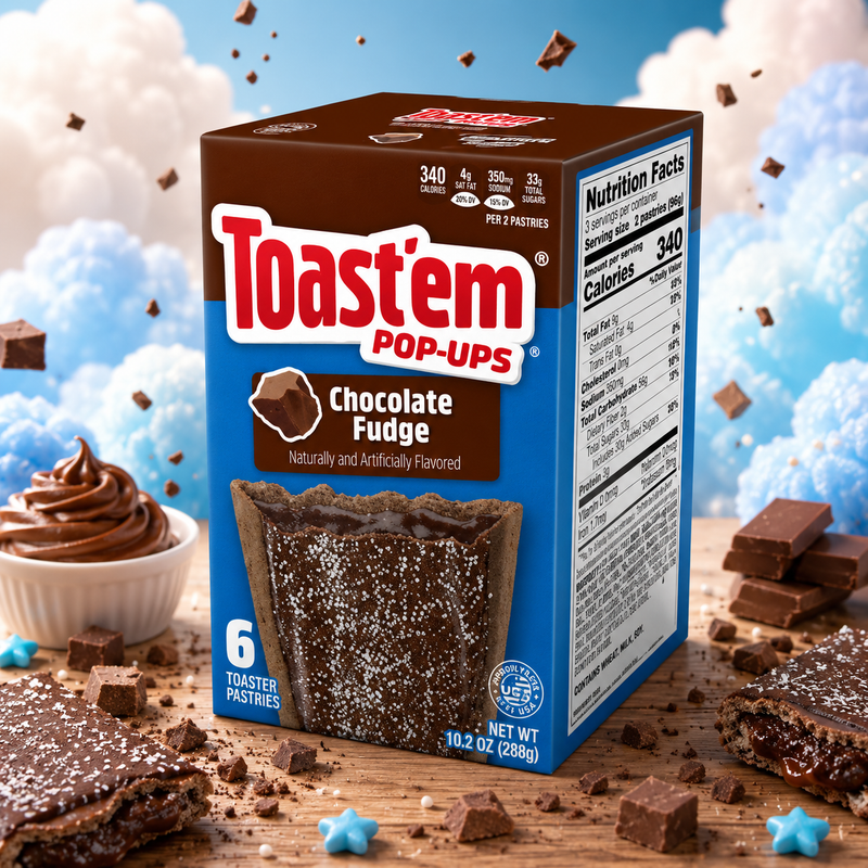 Toast'em Frosted Chocolate Fudge 288 g 27.02.27