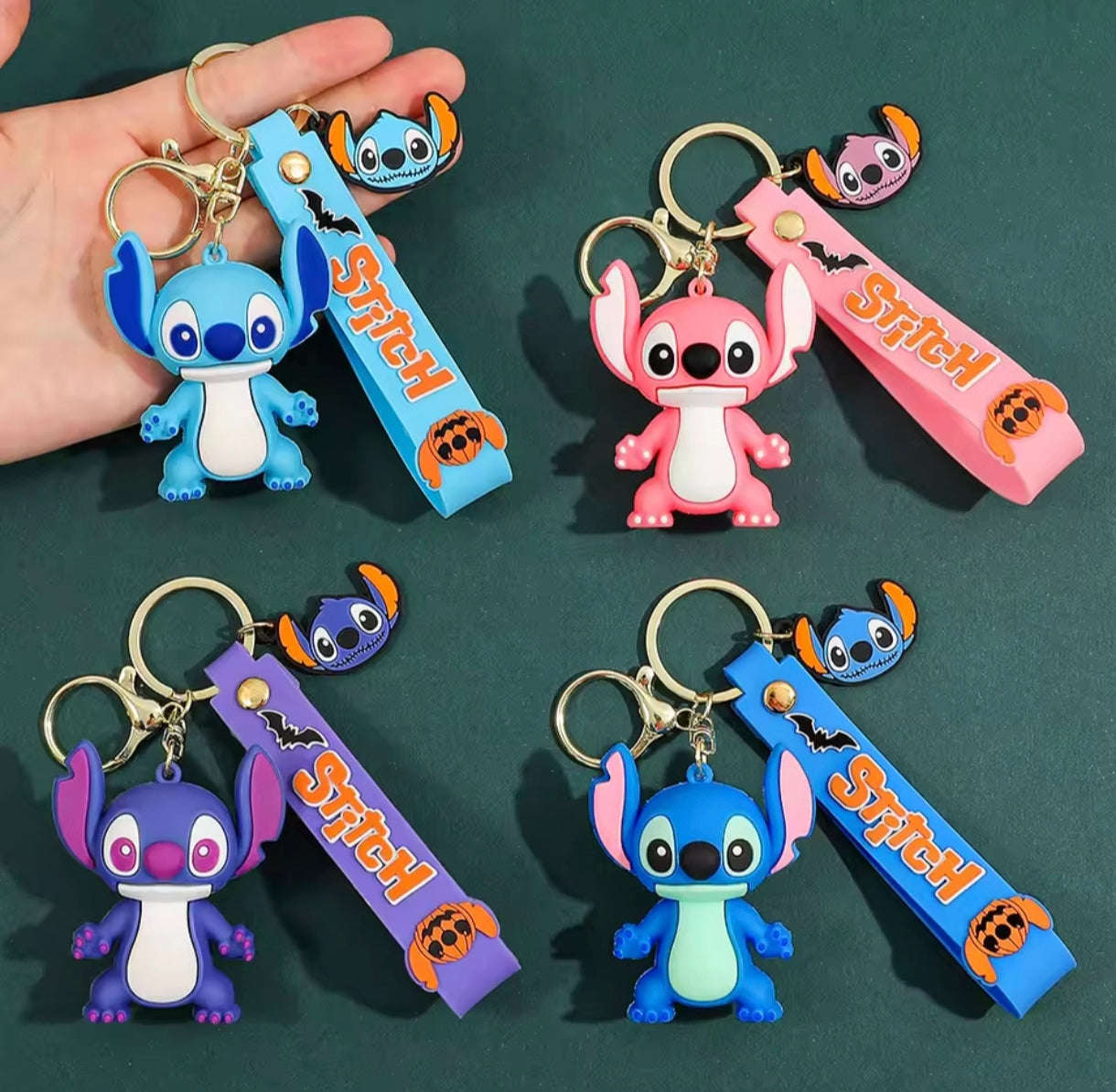 1 porte-clé stitch