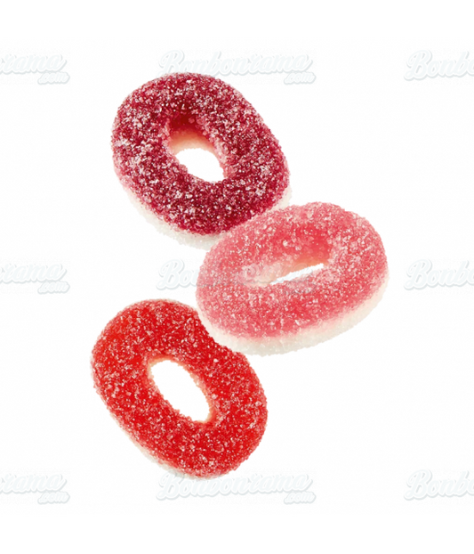 100g de anneaux fruits rouges