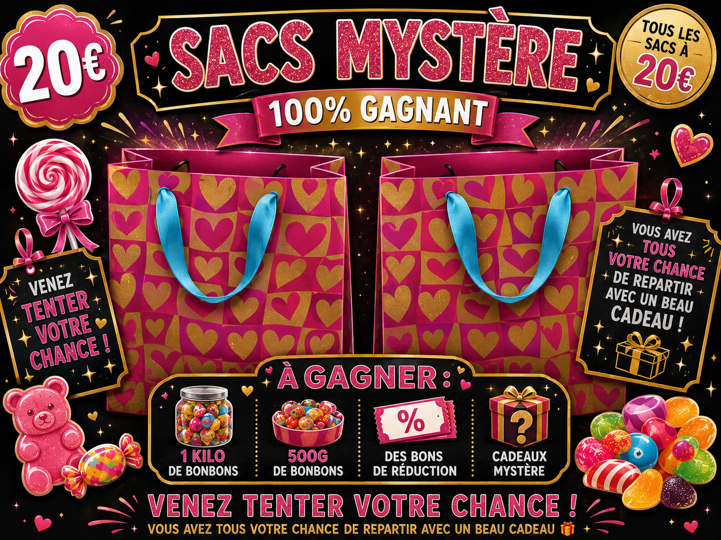 Un sac surprise party
