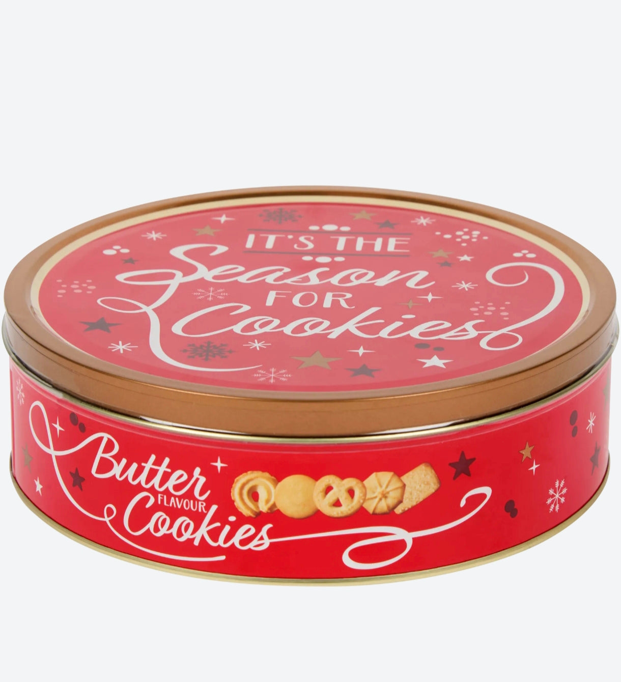 1 boîte de biscuits aux beurre de Noël