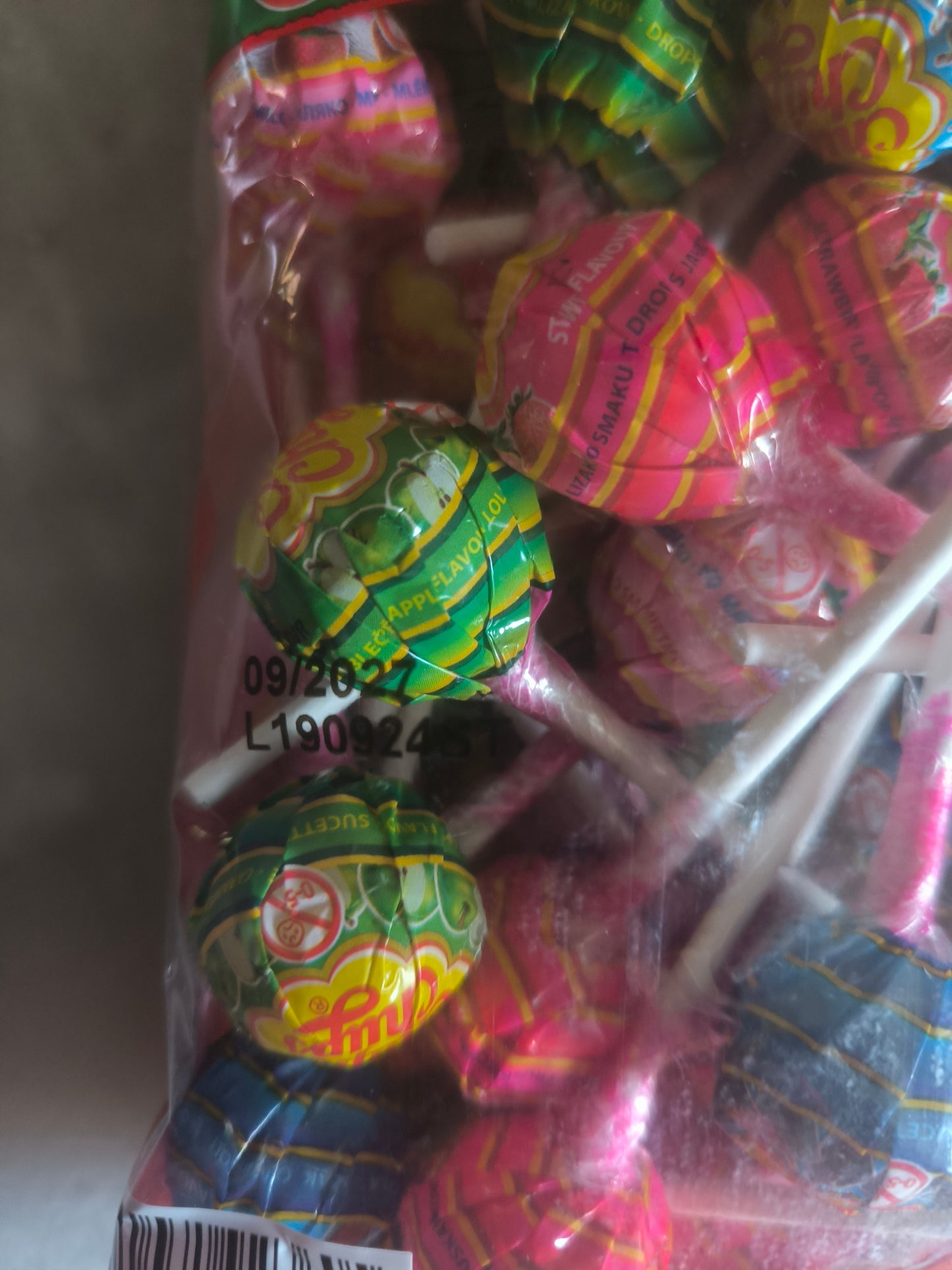 1 paquet de sucette chupa chup (120)